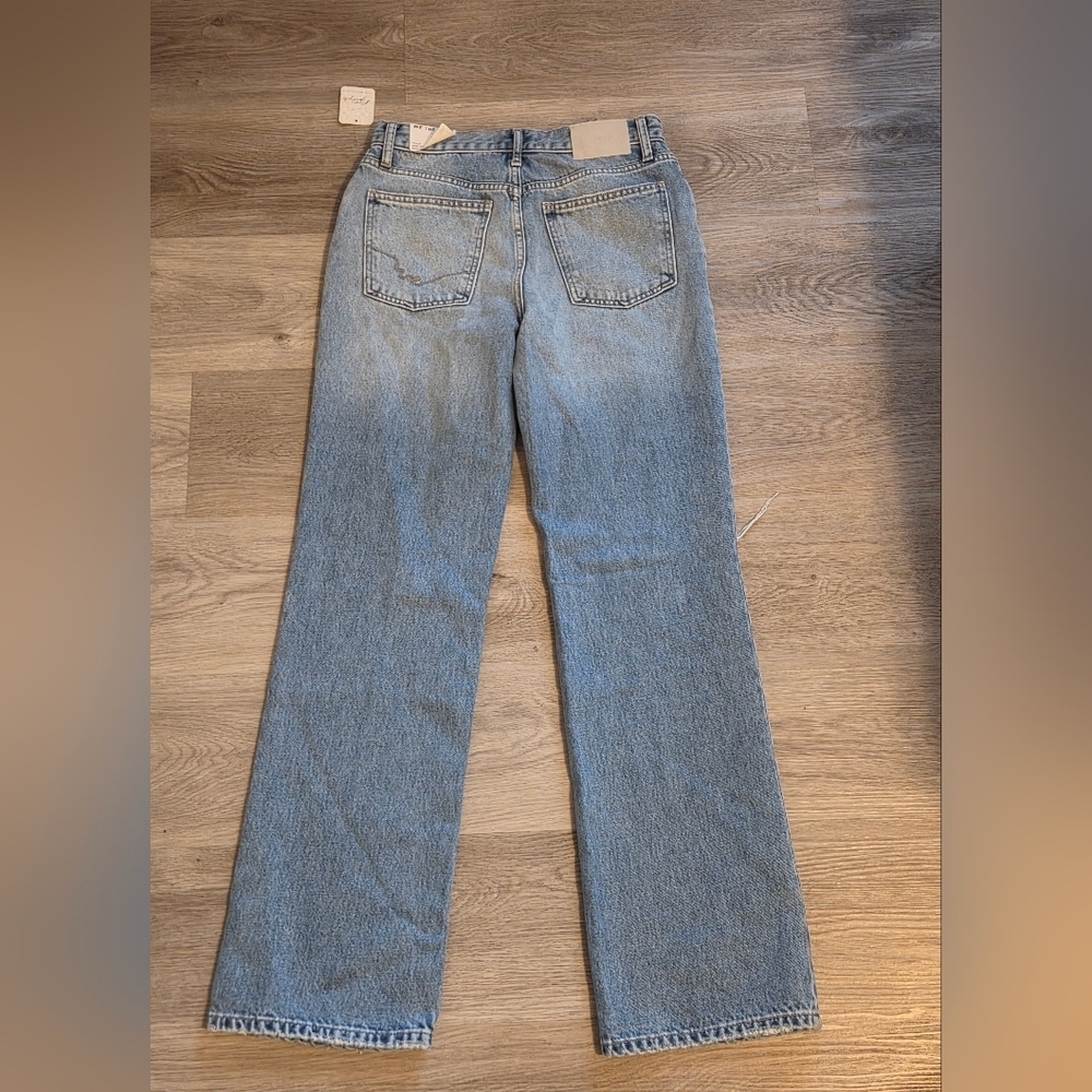 Free People Light Blue Boot Cut Jeans - Picture 8 of 9